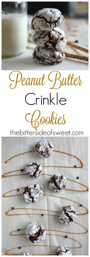 Peanut Butter Crinkle Cookies - The Bitter Side of Sweet #BakeMagicMoments #ad #Target