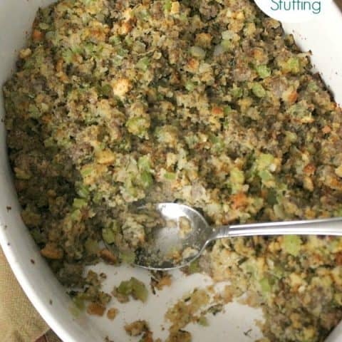 Sausage Cornbread Stuffing