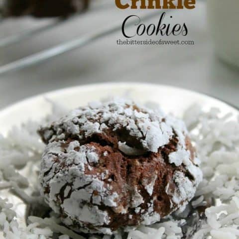 Coconut Crinkle Cookies