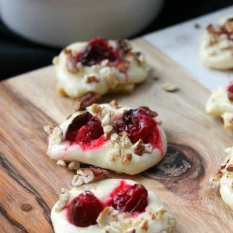 Cranberry Pecan Cheesecake Tartlets