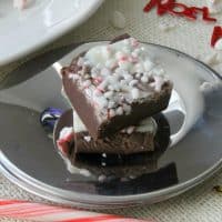 Peppermint Bark Fudge