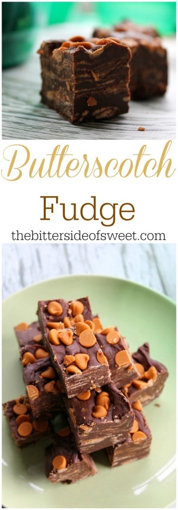 Butterscotch Fudge - The Bitter Side of Sweet #ShareTheHoliday #ad