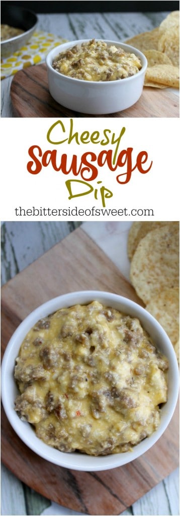 Cheesy Sausage Dip | The Bitter Side of Sweet