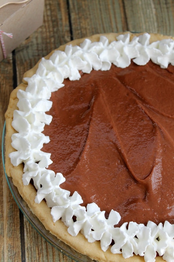 Chocolate Pudding Pie - The Bitter Side of Sweet