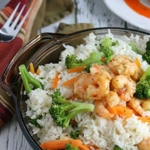 Shrimp Broccoli Rice