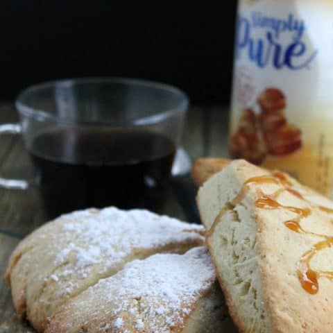 Vanilla Caramel Scones