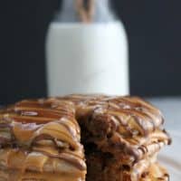 Peanut Butter Chocolate Pancakes