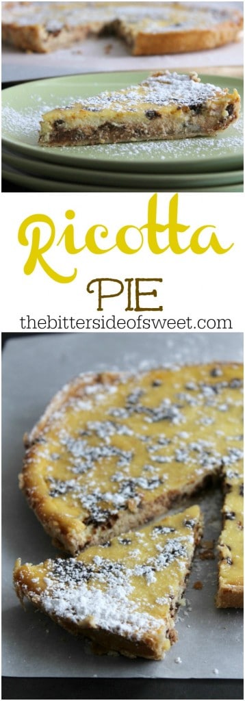 Ricotta Pie | The Bitter Side of Sweet #FWCon #makeitwithMILK