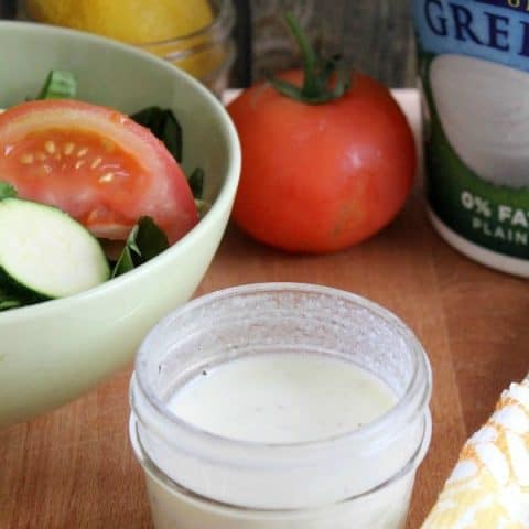Lemon Pepper Yogurt Dressing