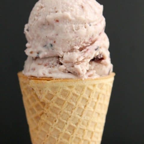 Blueberry Lemon Ice Cream