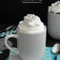 Chocolate Espresso Mug Cake