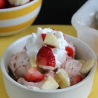 Strawberry Banana Ice Cream