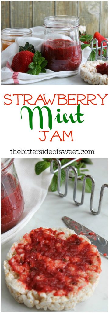 Strawberry Mint Jam | The Bitter Side of Sweet