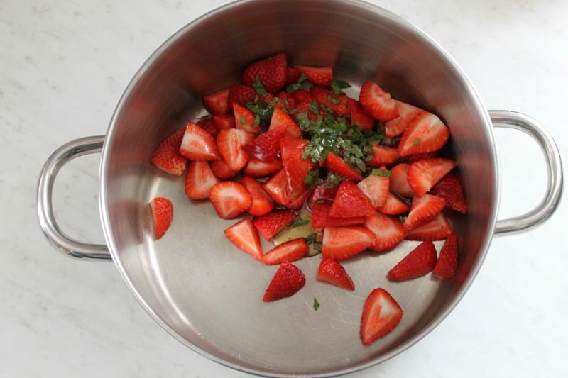 Strawberry Mint Jam | The Bitter Side of Sweet