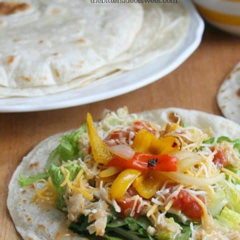 Grilled Chicken Fajita Salad