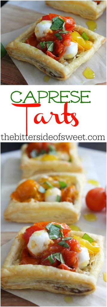 Caprese Tarts | The Bitter Side of Sweet