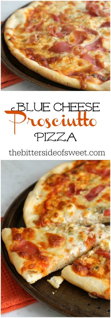 Blue Cheese Prosciutto Pizza | The Bitter Side of Sweet