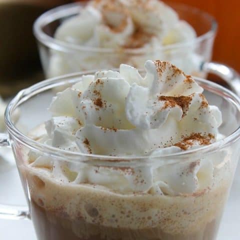Pumpkin Spice Affogato #PumpkinWeek