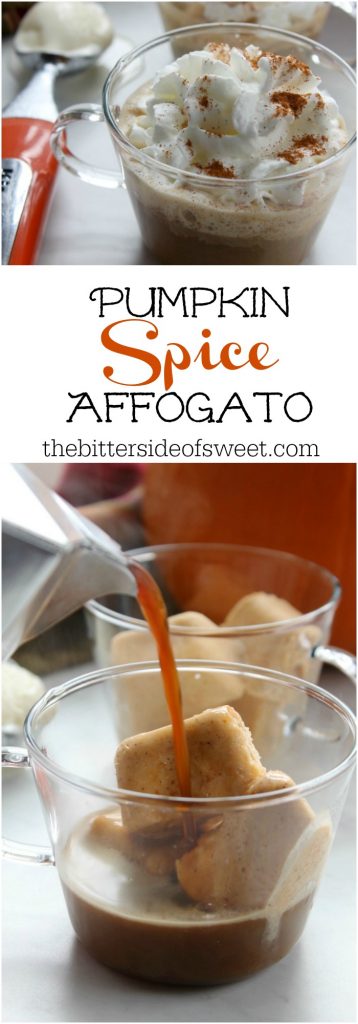 Pumpkin Spice Affogato  