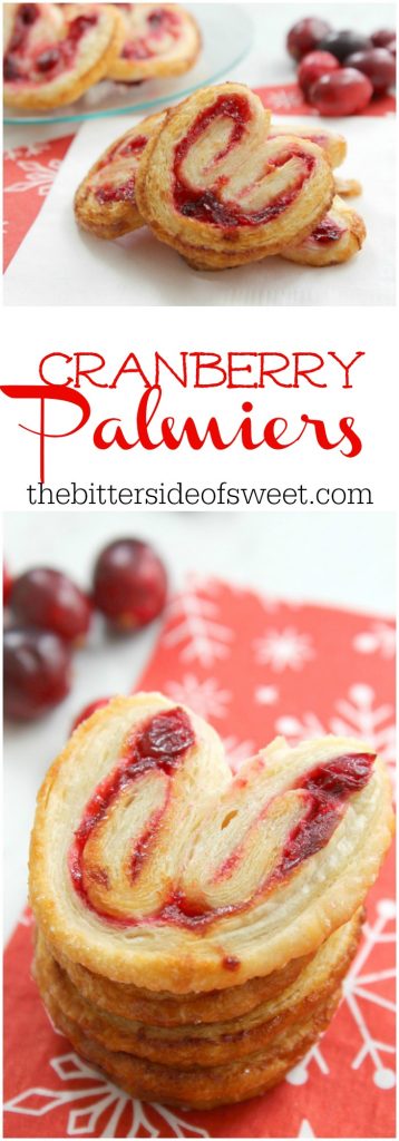 Cranberry Palmiers 