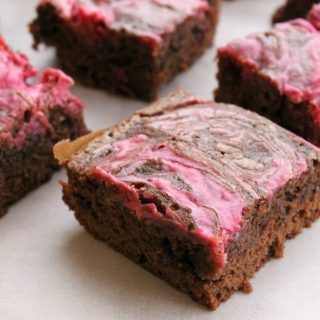 Cranberry Cheesecake Brownies | The Bitter Side of Sweet #CranberryWeek