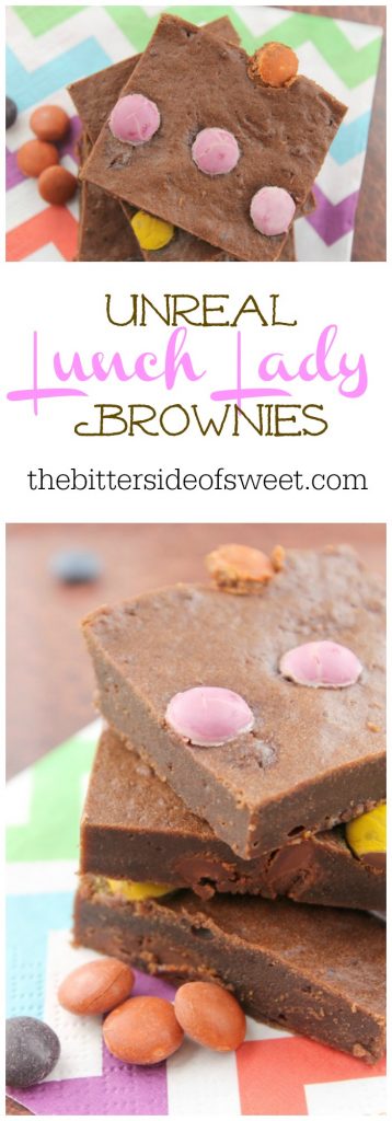 Unreal Lunch Lady Brownies | The Bitter Side of Sweet