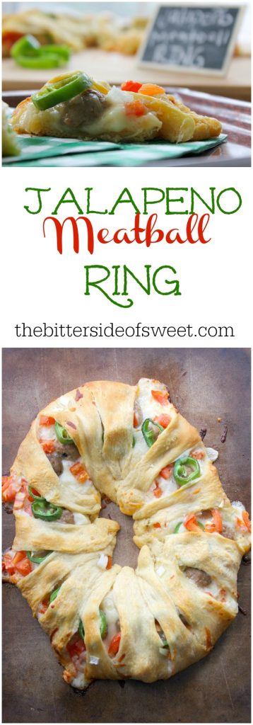 Jalapeño Meatball Ring 