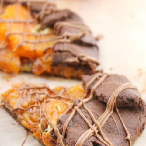 Chocolate Orange Free Form Pie (#PiDay)