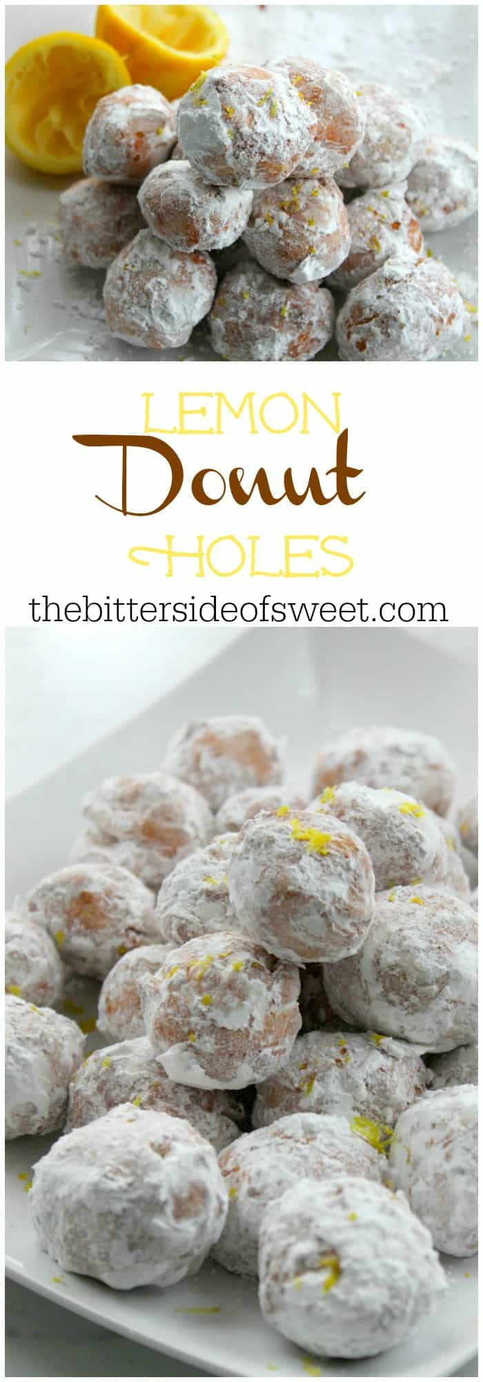 Lemon Donut Holes The Bitter Side of Sweet Lemon Donut Holes The Bitter Side of Sweet