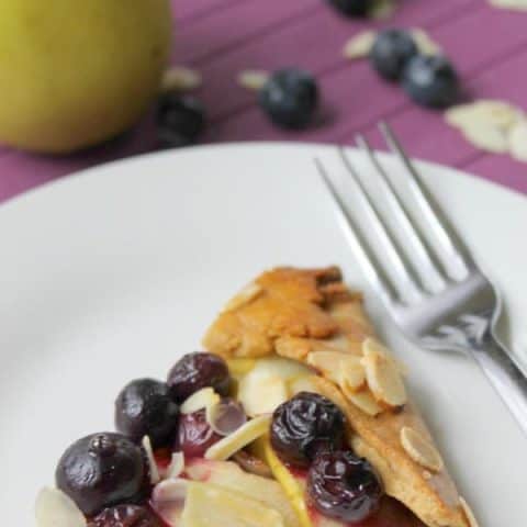 Apple Blueberry Galette