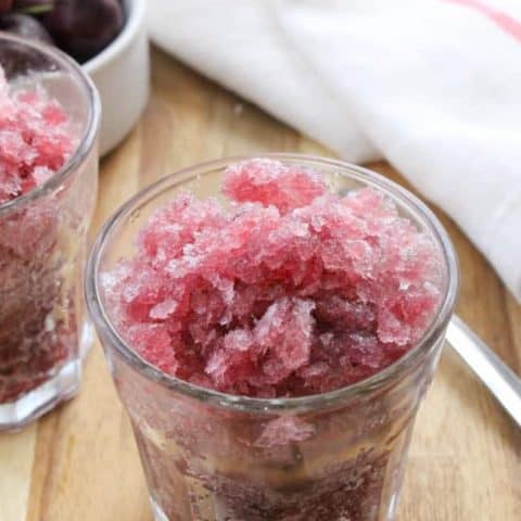 Cherry Granita
