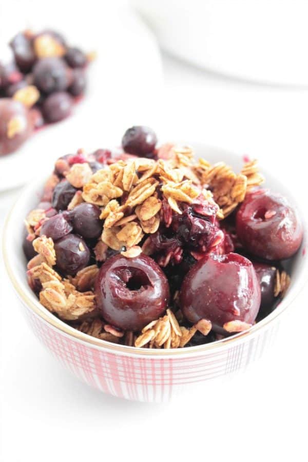 Cherry Berry Crisp The Bitter Side of Sweet