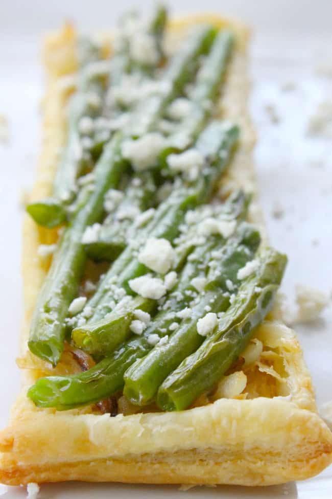 Grilled Green Bean and Onion Tarts Recipe The Bitter Side of Sweet