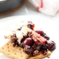 Mixed Berry Smores Skillet Dip