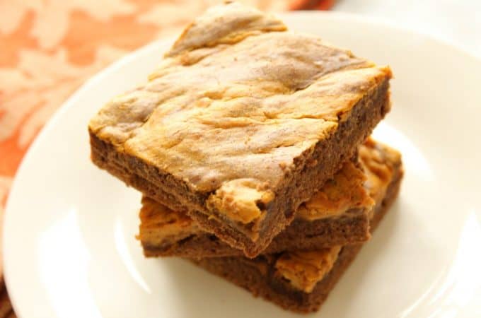 Pumpkin Cheesecake Brownie Bars | The Bitter Side of Sweet