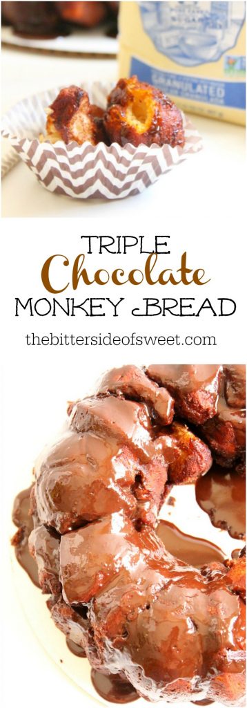 Triple Chocolate Monkey Bread