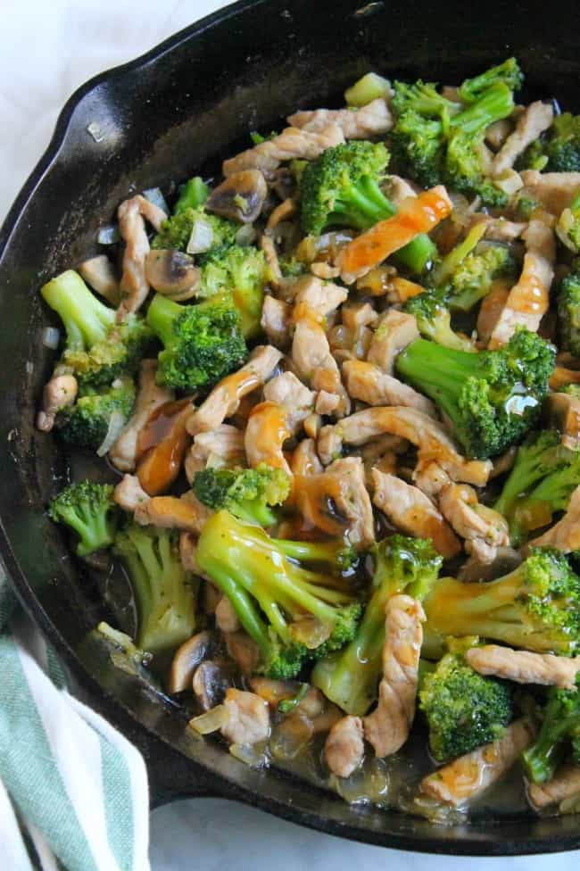 Broccoli Pork Stir Fry  The Bitter Side of Sweet
