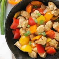 Italian Dressing Chicken Stir Fry