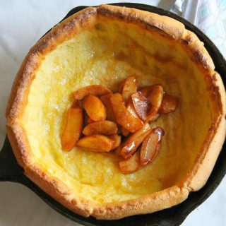 Caramel Apple Dutch Baby