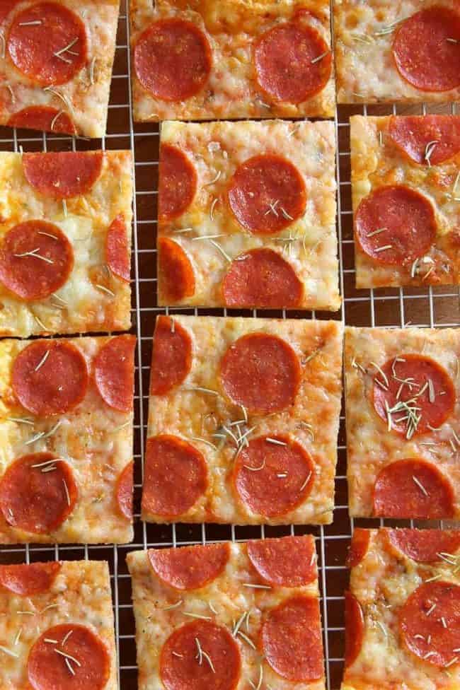 Puff Pastry Pepperoni Pizza