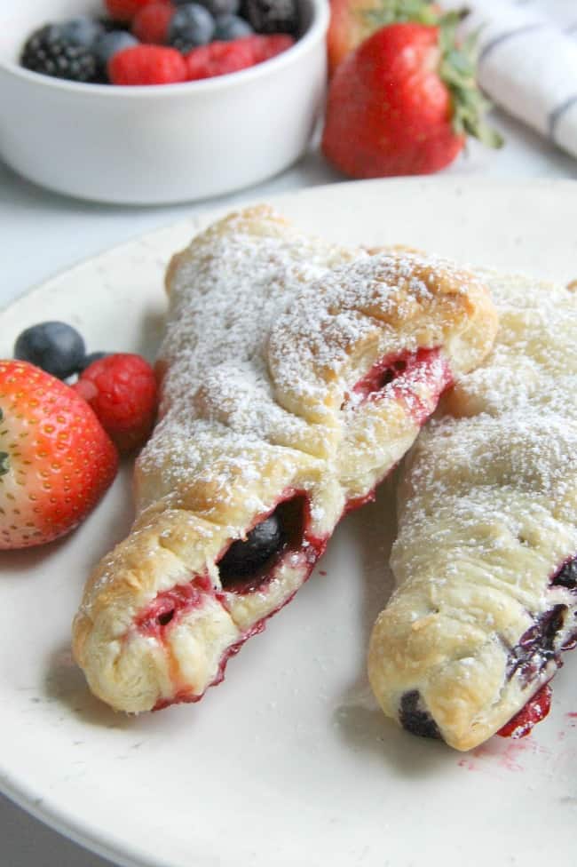 Mixed Berry Turnovers The Bitter Side of Sweet