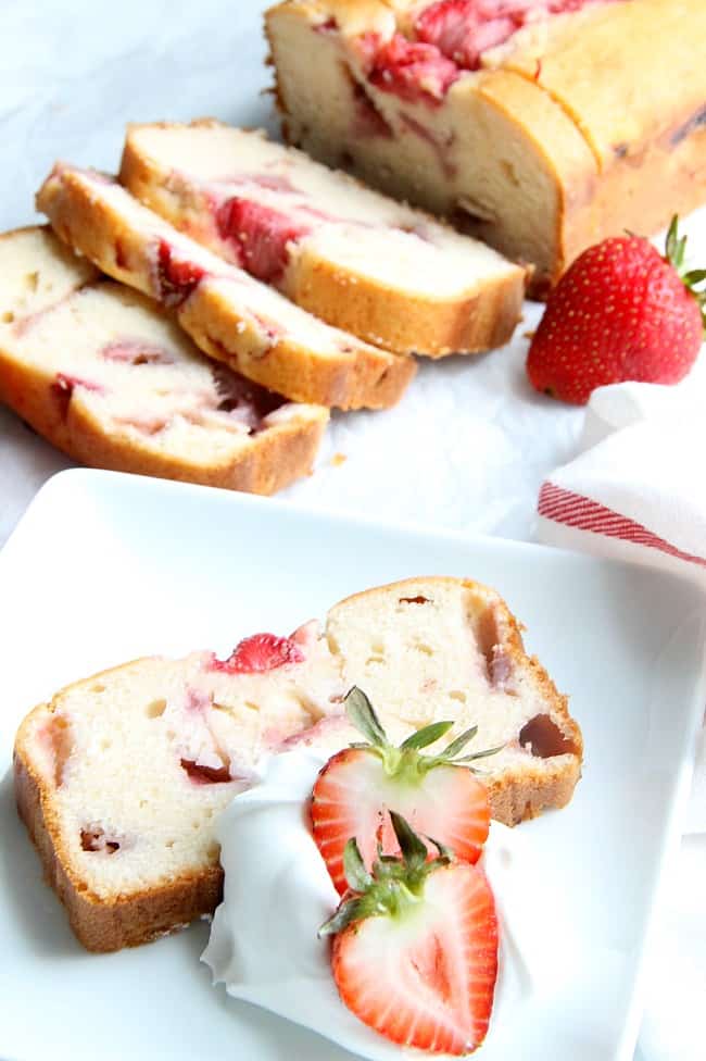 Strawberry Pound Cake Recipe