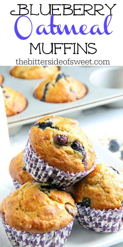 Blueberry Oatmeal Muffins