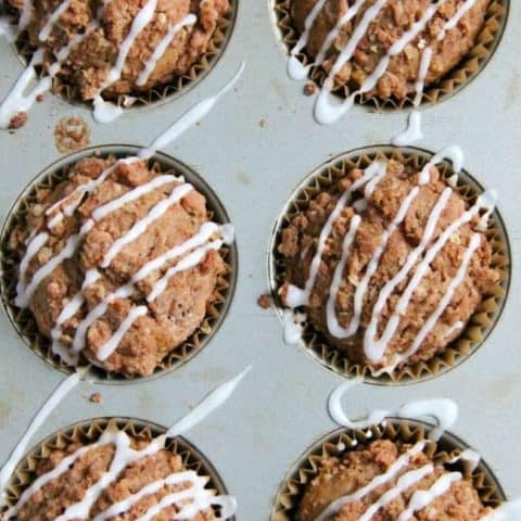 Apple Cinnamon Oatmeal Muffins
