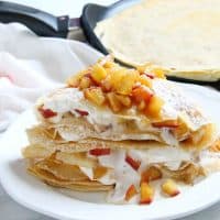 Apple Pie Crepes