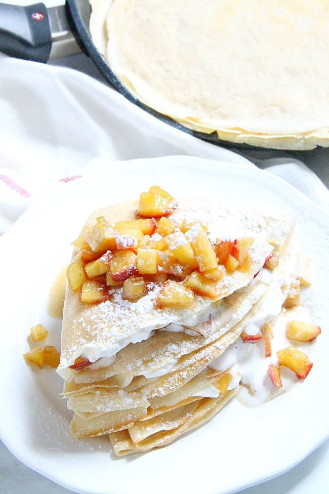 Apple Pie Crepes