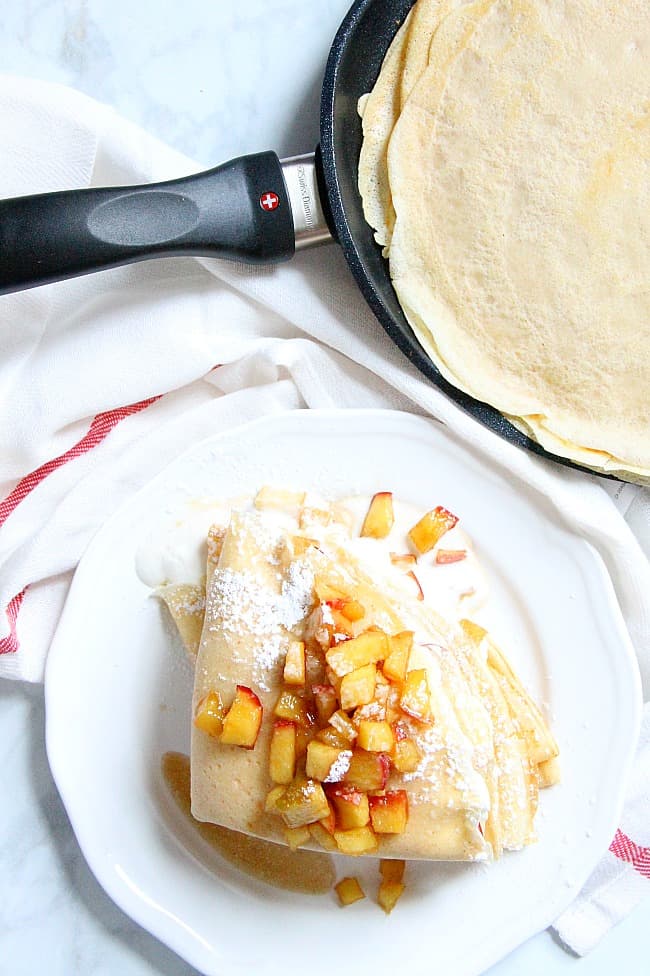 Apple Pie Crepes