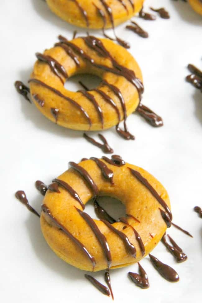 Pumpkin Chocolat Donuts