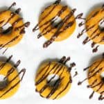 Pumpkin Chocolate Donuts