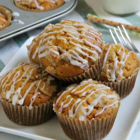 Pumpkin Oatmeal Muffins